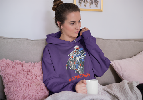 Bluza damska z kapturem Grafika MZ12 Różne kolory
