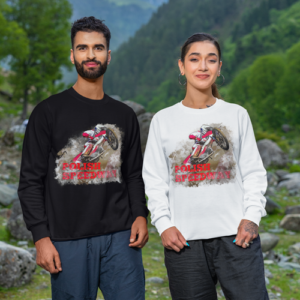 Bluza unisex klasyczna damska męska z Grafiką MZ27 Różne kolory