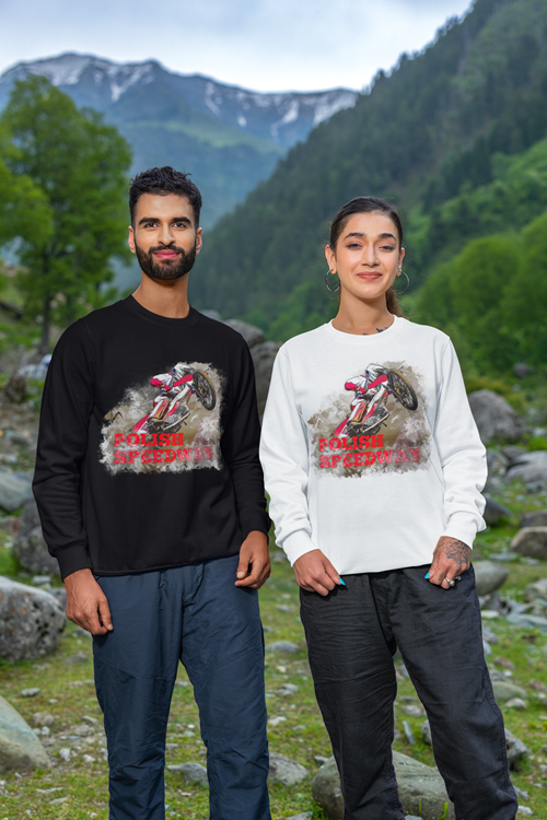 Bluza unisex klasyczna damska męska z Grafiką MZ27 Różne kolory