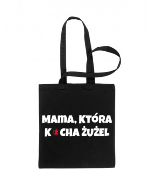 Torba bawełniana na zakupy dla Mamy która kocha żużel MZ33 - obrazek 3