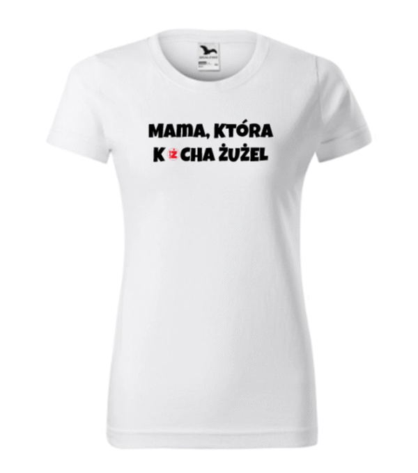 Koszulka Damska dla Mamy która kocha żużel MZ33 - obrazek 2