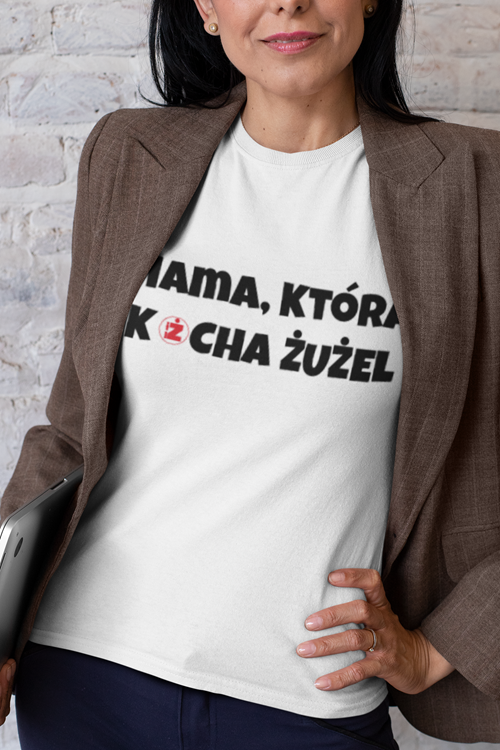 Koszulka Damska dla Mamy która kocha żużel MZ33 - obrazek 4