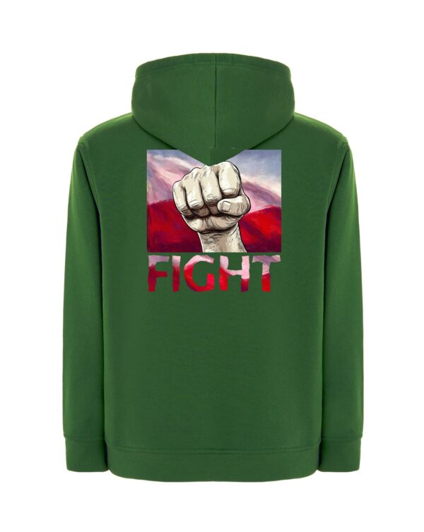 Bluza męska z kapturem FIGHT MZ36 Także Duże Rozmiary Różne kolory - obrazek 10