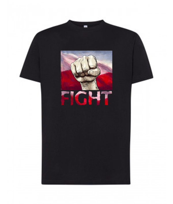 Koszulka premium z grafiką FIGHT - 4 lokalizacje nadruku - obrazek 29