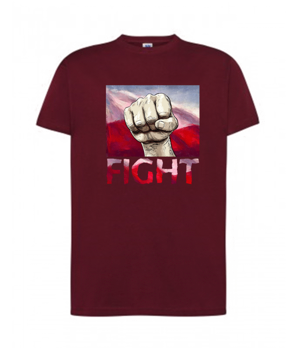 Koszulka premium z grafiką FIGHT - 4 lokalizacje nadruku - obrazek 24