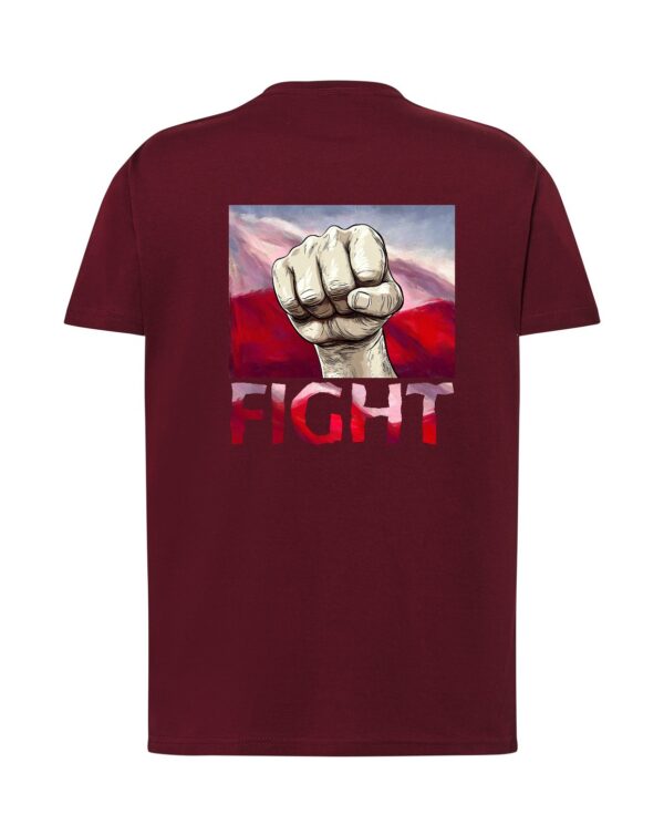 Koszulka premium z grafiką FIGHT - 4 lokalizacje nadruku - obrazek 23