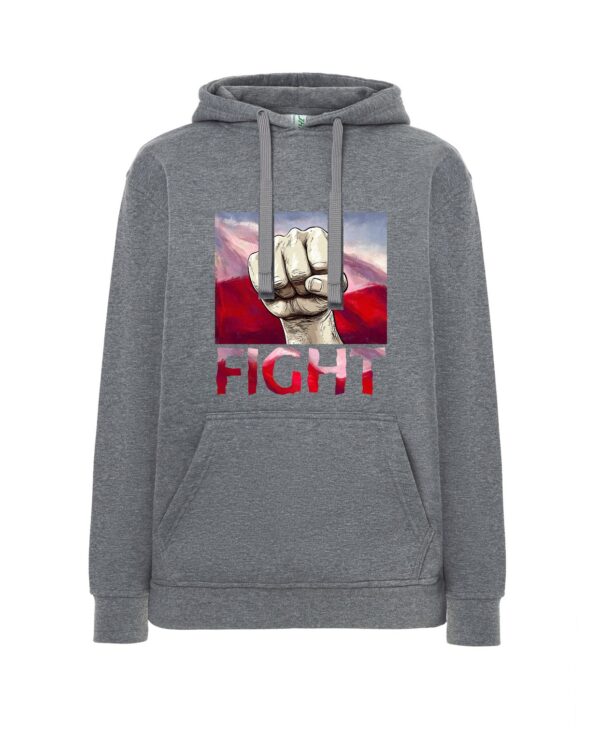 Bluza męska z kapturem FIGHT MZ36 Także Duże Rozmiary Różne kolory - obrazek 27