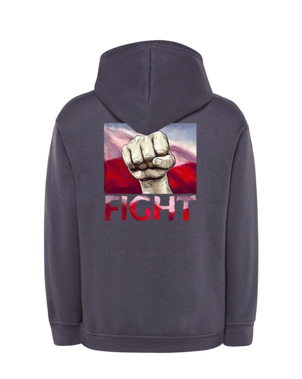 Bluza męska z kapturem FIGHT MZ36 Także Duże Rozmiary Różne kolory - obrazek 31