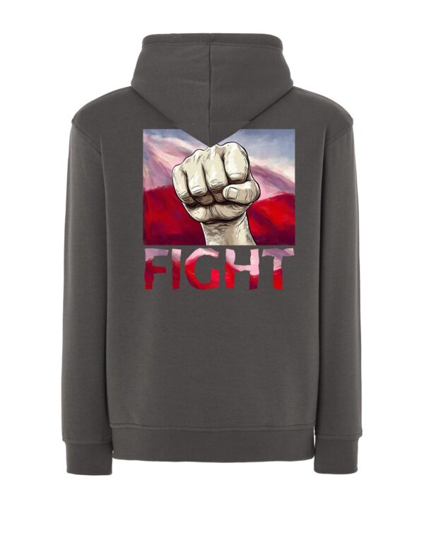 Bluza męska z kapturem FIGHT MZ36 Także Duże Rozmiary Różne kolory - obrazek 34