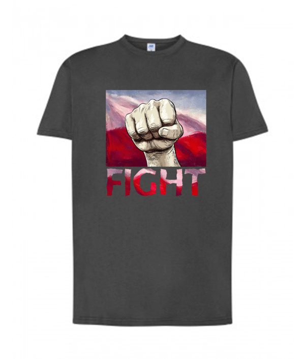 Koszulka premium z grafiką FIGHT - 4 lokalizacje nadruku - obrazek 20