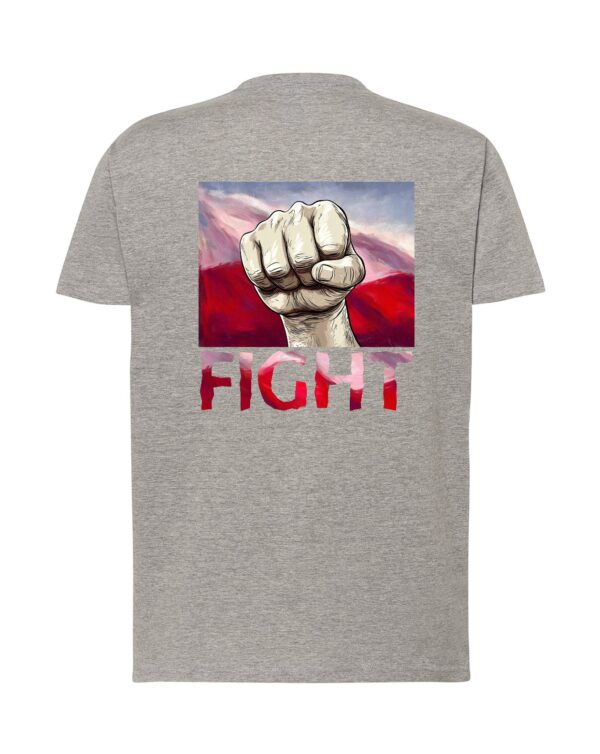 Koszulka premium z grafiką FIGHT - 4 lokalizacje nadruku - obrazek 15