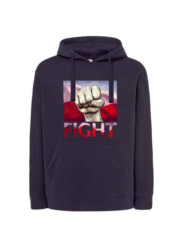 Bluza męska z kapturem FIGHT MZ36 Także Duże Rozmiary Różne kolory - obrazek 36