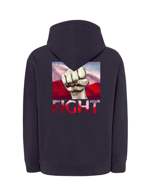 Bluza męska z kapturem FIGHT MZ36 Także Duże Rozmiary Różne kolory - obrazek 37