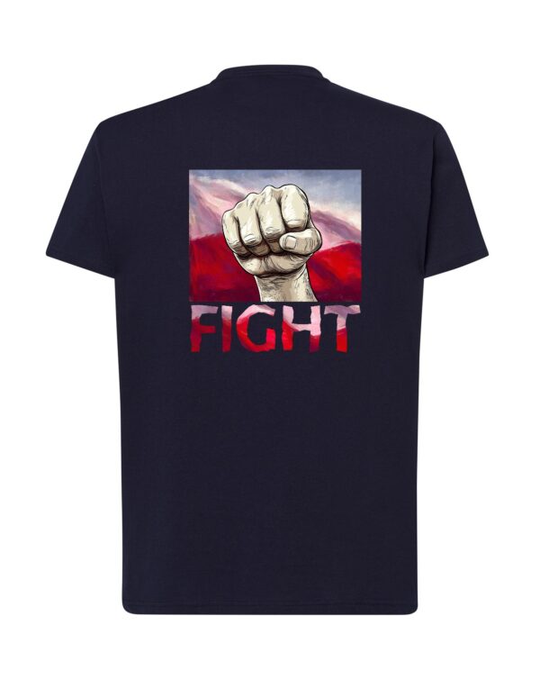 Koszulka premium z grafiką FIGHT - 4 lokalizacje nadruku - obrazek 12