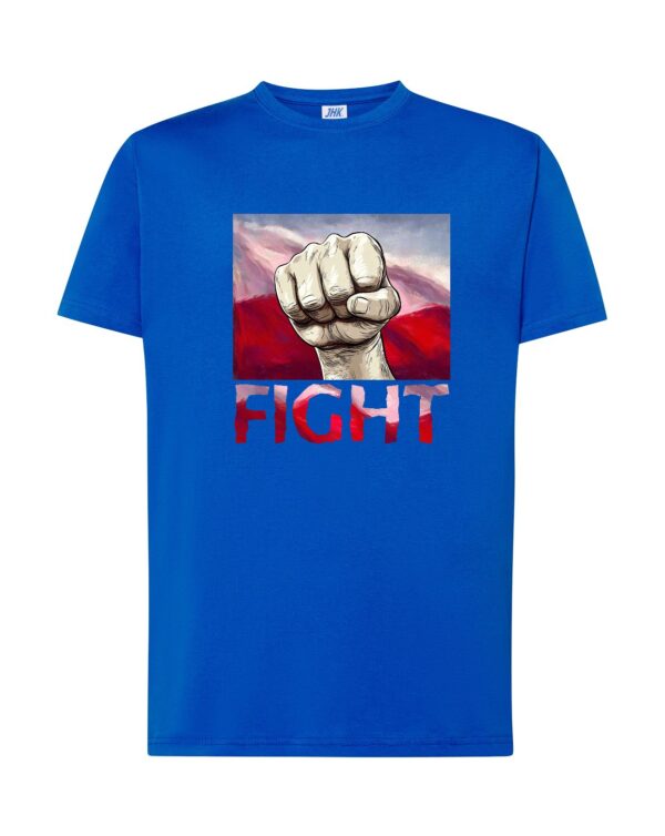 Koszulka premium z grafiką FIGHT - 4 lokalizacje nadruku - obrazek 6