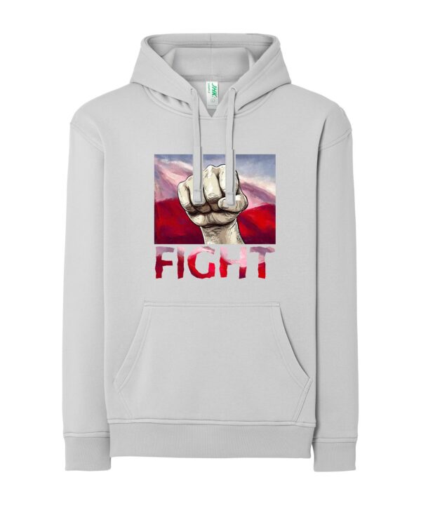 Bluza męska z kapturem FIGHT MZ36 Także Duże Rozmiary Różne kolory - obrazek 39