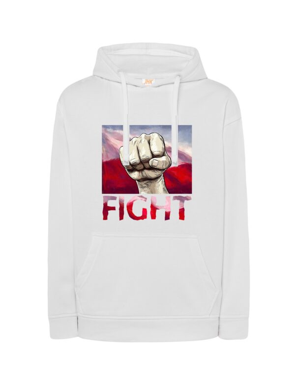 Bluza męska z kapturem FIGHT MZ36 Także Duże Rozmiary Różne kolory - obrazek 42